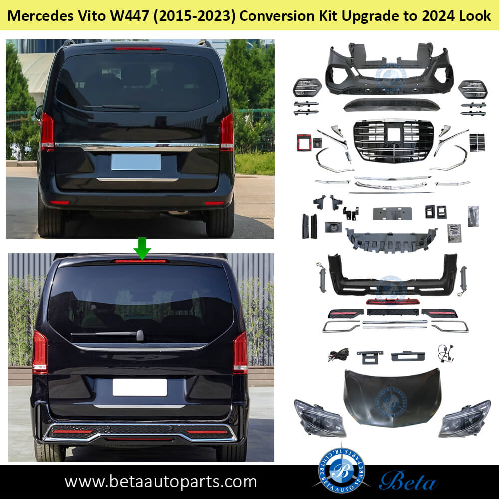 Mercedes Vito W447 (2015-2023), Body Kit Conversion Upgrade to 2024 Look, China Mercedes Vito W447 (2015-2023), Body Kit Conversion Upgrade to 2024 Look, China